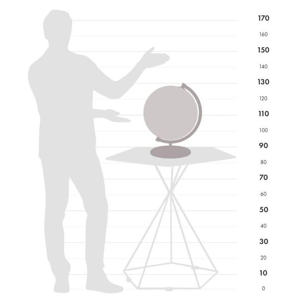 Zoffoli living Globo terráqueo James Cook 33cm