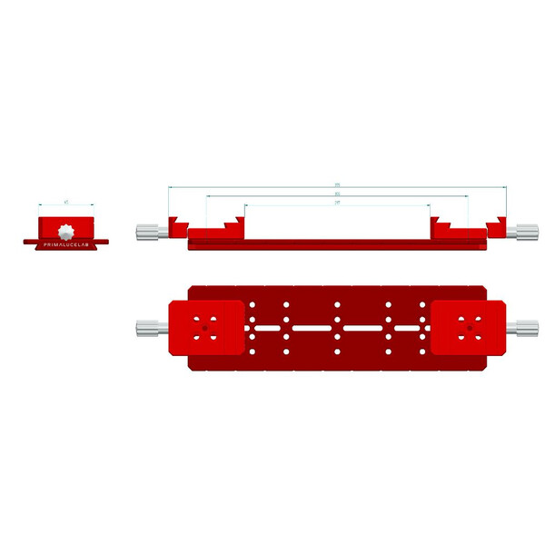 PrimaLuceLab Side by Side Losmandy PLUS 240mm