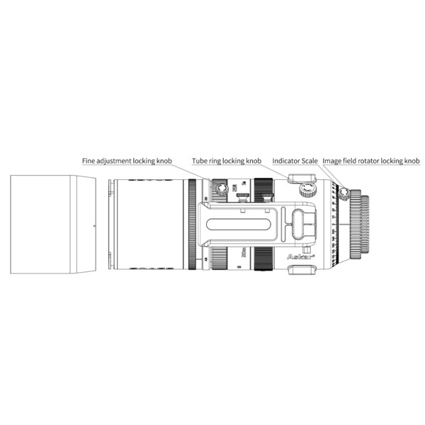 Askar Refractor apocromático AP 55/264 SQA55 OTA