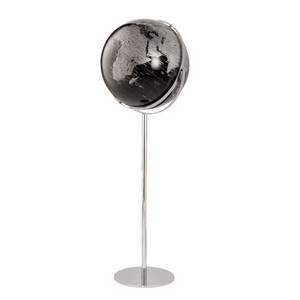 TROIKA Globo terráqueo de pie Apollo 17 Black 43cm