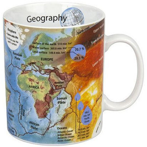 Könitz Taza Mugs of Knowledge Geography