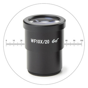 Euromex Ocular de medición HWF 10x/20 mm eyepiece with micrometer , SB.6010-M (StereoBlue)