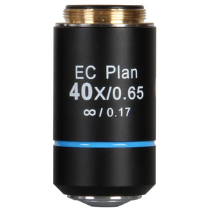 Motic objetivo EC PL, CCIS, plan., acro., 40x/0,65, S, w.d. 0,5 mm (BA-210)