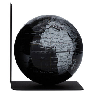 TROIKA Globo terráqueo BookGlobe Black Single 13cm