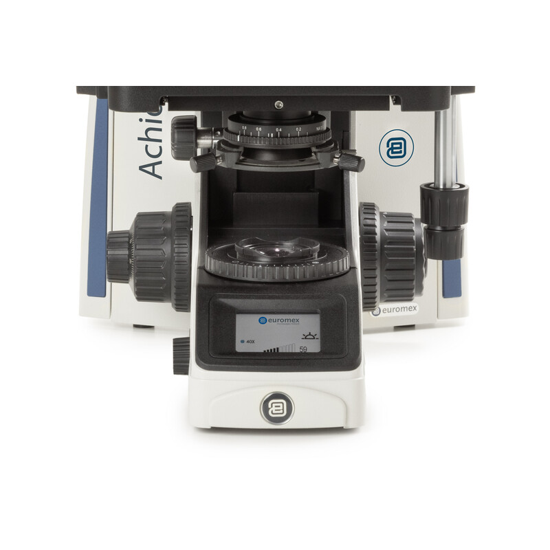 Euromex Microscopio Achios-X Observer, AX.1153-PLi, trino, EWF 10x/22 mm, plan PLi 4/10/S40/S100x oil IOS, 3 W NeoLED™